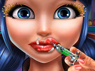 Dotted Girl Lips Injections