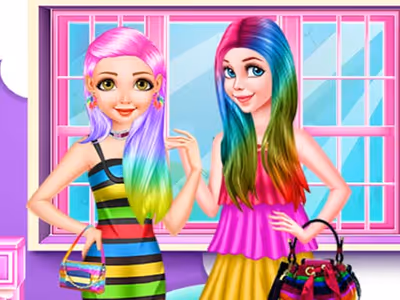 Princess Rainbow Look