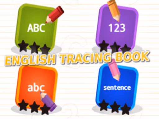 English Tracing Book