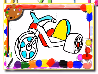 Toys Coloring Book