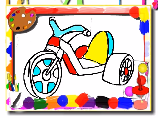 Toys Coloring Book