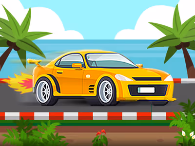 2D Car Racing