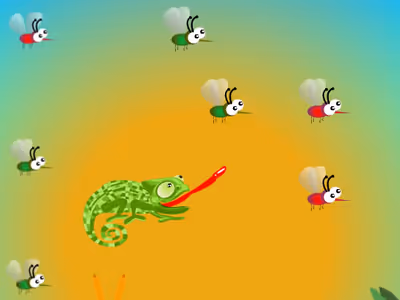 Hungry Chameleon