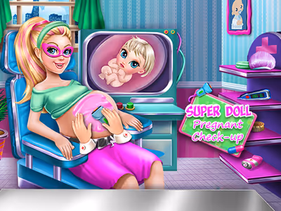 Super Doll Pregnant Check Up
