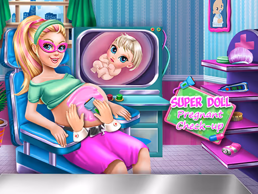 Super Doll Pregnant Check Up