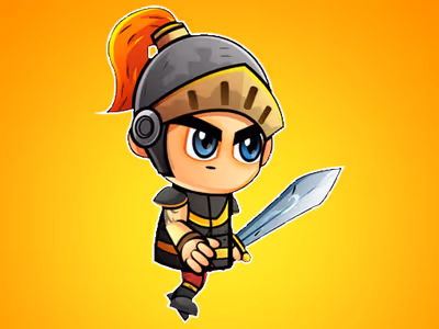 Warrior And Coins
