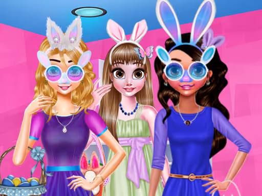 Funny Easter Girls
