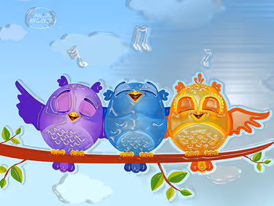 Fancy Birds Puzzle