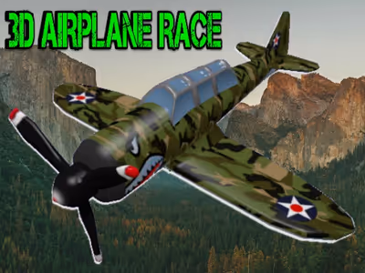 3d Airplane Race Simulator