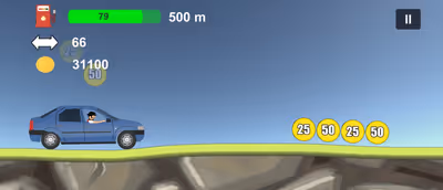 2D Hill Racing