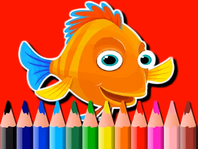 BTS Fish Coloring Book