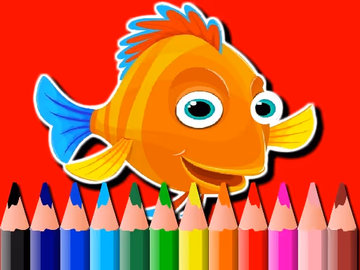 BTS Fish Coloring Book