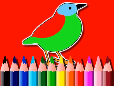 BTS Birds Coloring Book