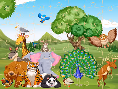 Wild Animals Jigsaw