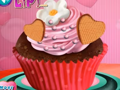 First Date Love Cupcake