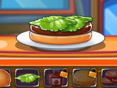 Top Burger Cooking