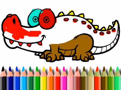 BTS Aligator Coloring