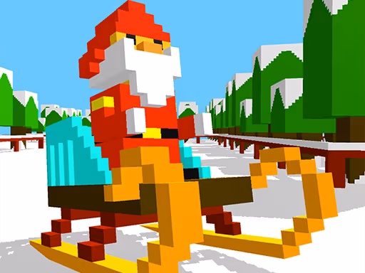 Sliding Santa Clause