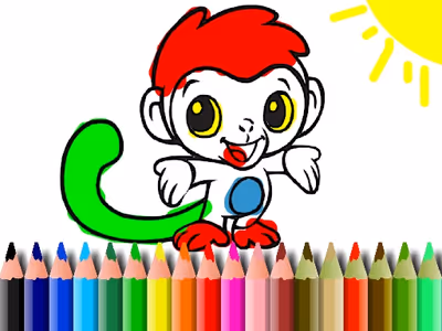 BTS Monkey Coloring