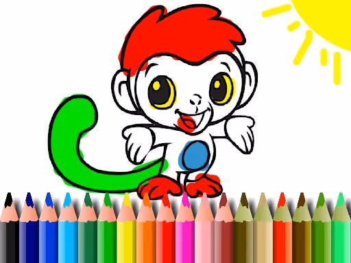 BTS Monkey Coloring