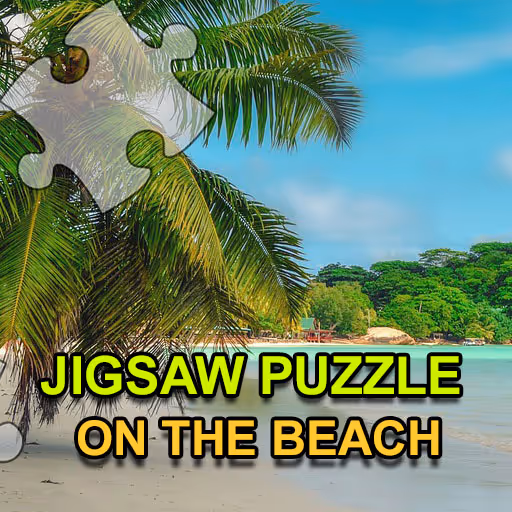 Jigsaw Puzzle On The Beach