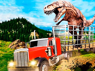 Jurassic Dino Transport Truck