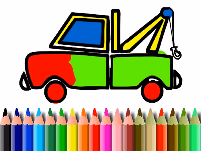 BTS Truck Coloring