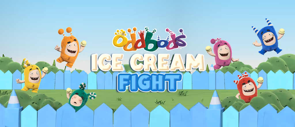 Oddbods Ice Cream Fight