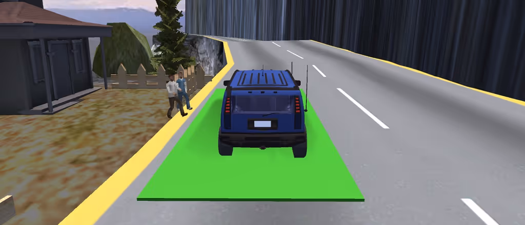Uphill Jeep Driving