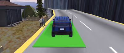 Uphill Jeep Driving