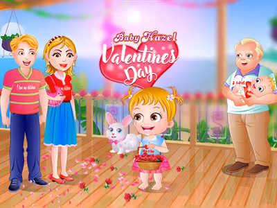 Baby Hazel Valentines Day