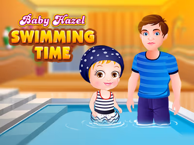 Baby Hazel Swimming Time
