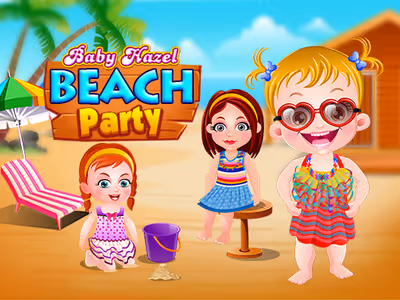 Baby Hazel Beach Party