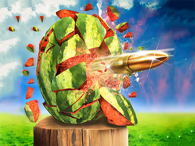 Watermelon Shooting 3D