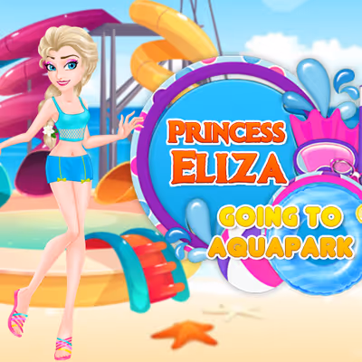 Princess Eliza Going To Aquapark