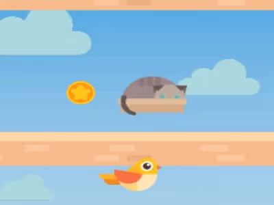 Bird Platform Jumping