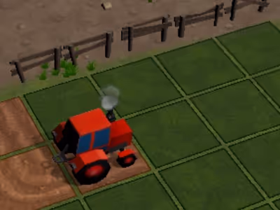 Puzzle Tractor Farm
