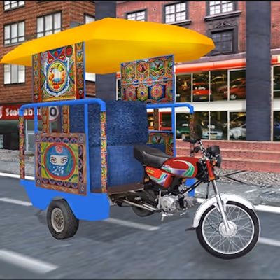 Public Tricycle Tuk Tuk Rush