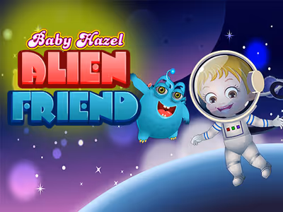 Baby Hazel Alien Friend
