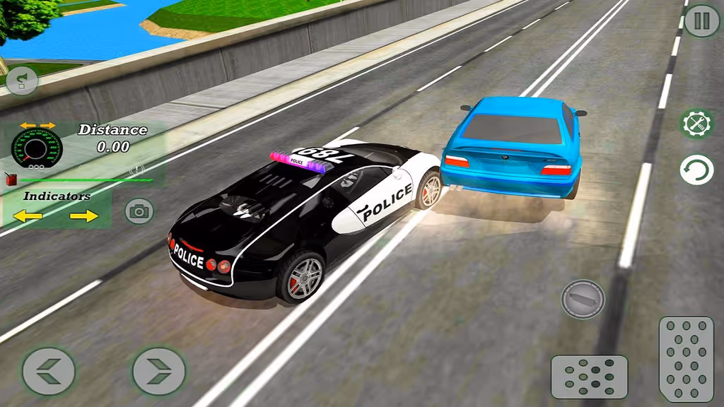 Mad Cop Police Car Race :Police Car vs Gangster Escape