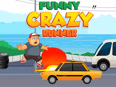 Funny Crazy Runner
