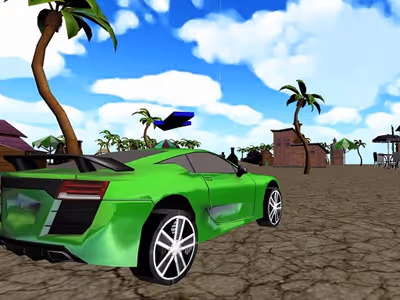Xtreme Beach Car Racing