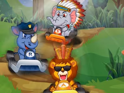 Animal Buggy Racing