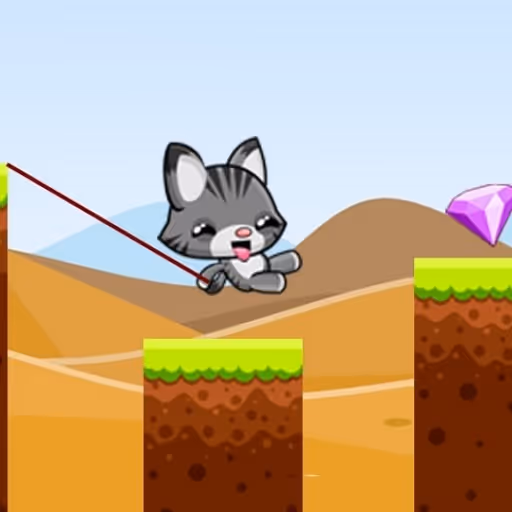 Swing Cat Endless Jump