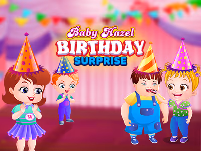 Baby Hazel Birthday Surprise