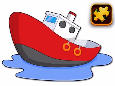 Cartoon Ship Puzzle