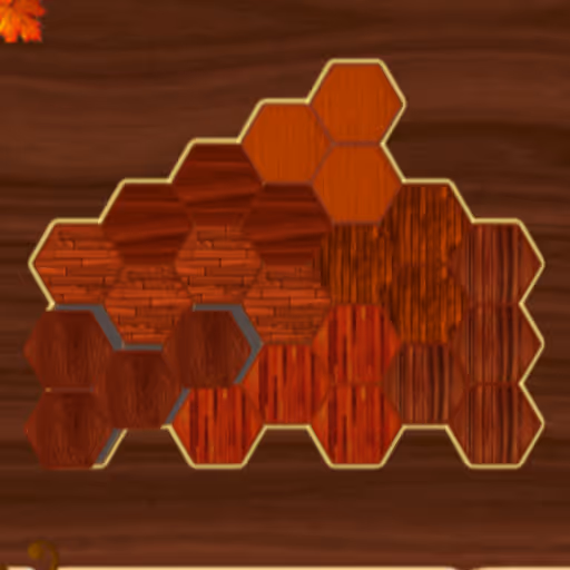 Woody Block Hexa Puzzle Game