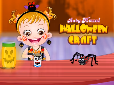Baby Hazel Halloween Crafts