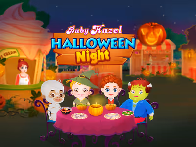 Baby Hazel Halloween Night