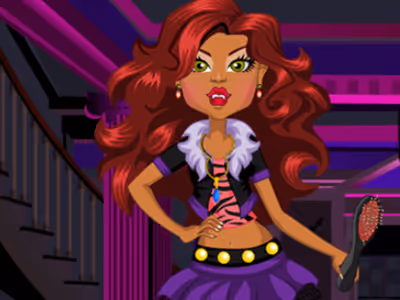 Clawdeen Wolf flirting Dressup